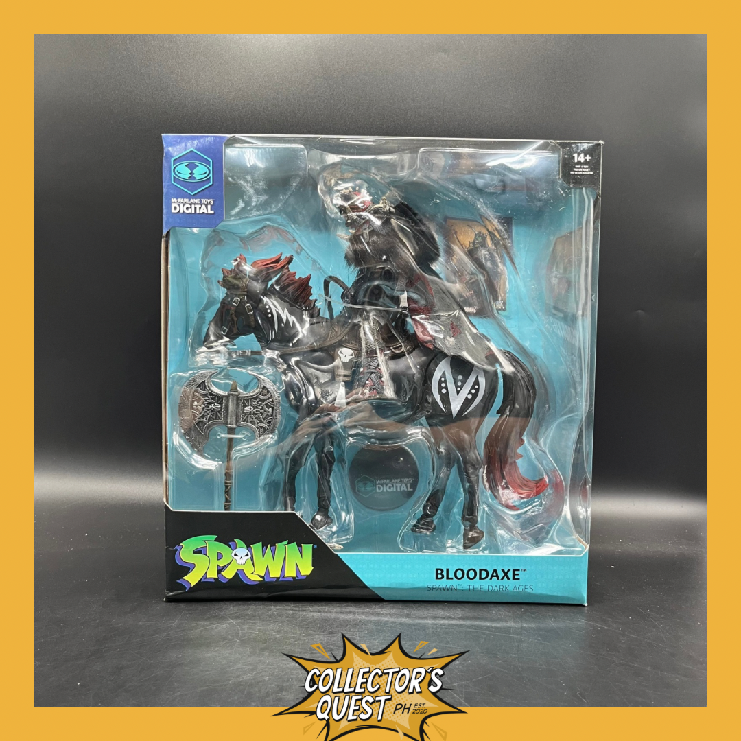 (IN STOCK) McFarlane Toys Bloodaxe with Horse (Spawn: The Dark Ages) Action Figure 2 Pack