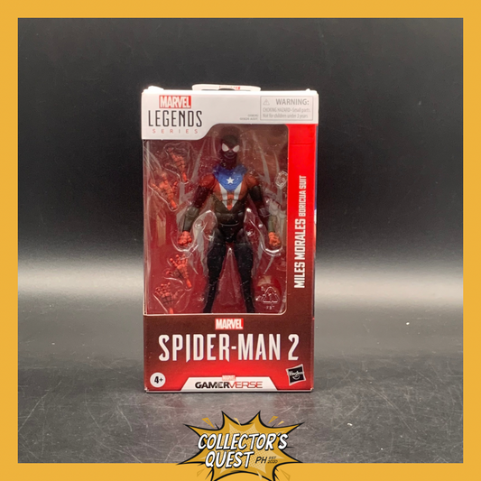 (IN STOCK) Marvel Legends Spider-Man 2 Gamerverse Miles Morales Boricua Suit Action Figure