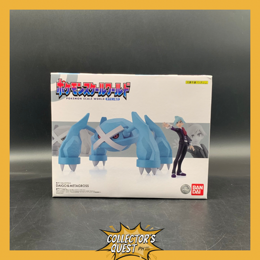 (IN STOCK) Pokemon Scale World Hoenn Region Steven & Metagross 1/20 Scale Set