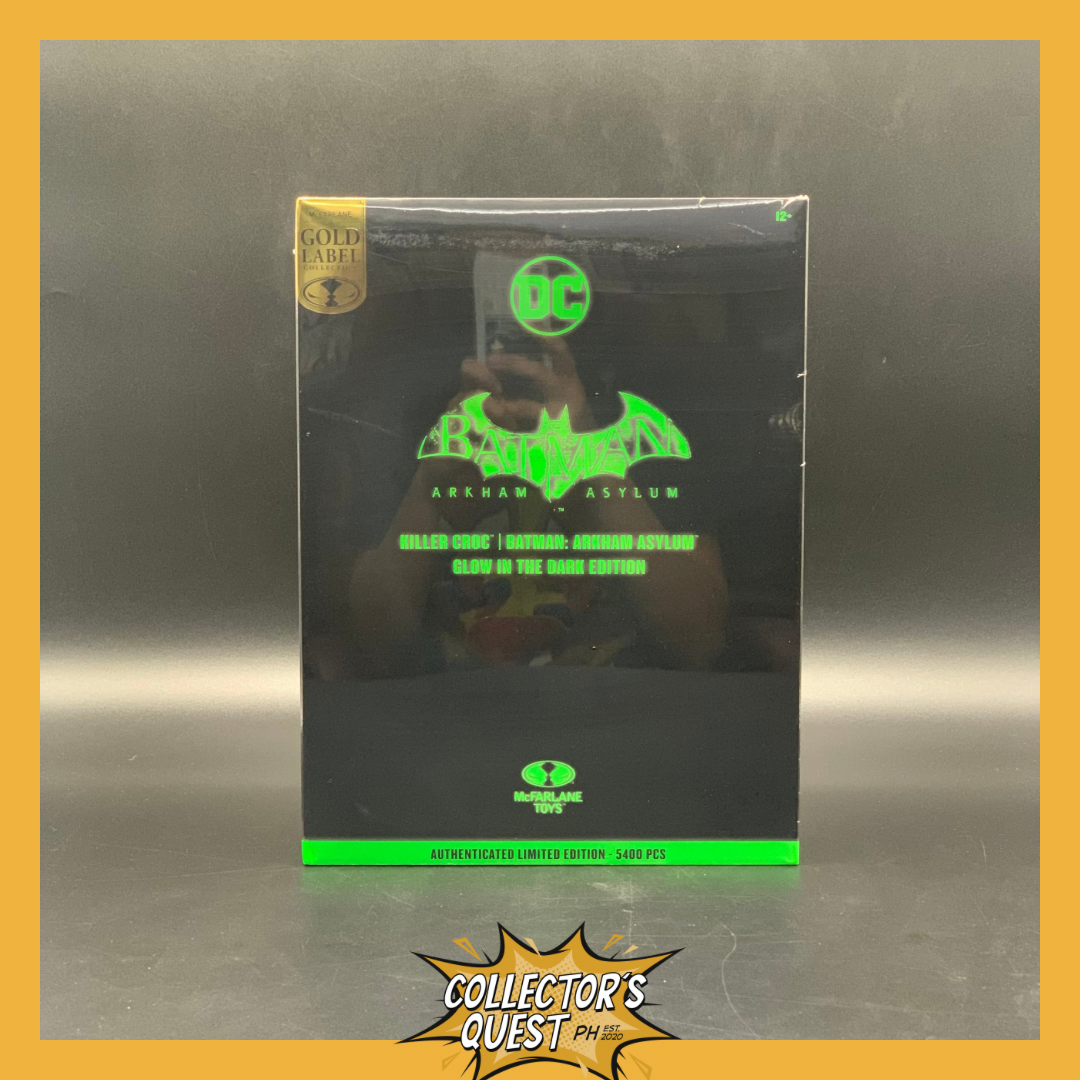 (IN STOCK) Mcfarlane DC Multiverse Megafig Killer Croc (GITD) (Gold Label) Action Figure
