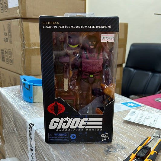(IN STOCK) G.I. Joe Classified Series SAW Viper Action Figure