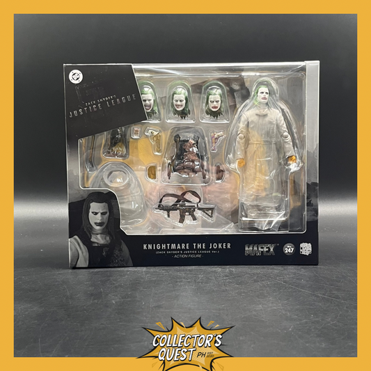 (IN STOCK) Medicom Toys Mafex Knightmare The Joker (Zack Snyder's Justice League Ver.) Action Figure