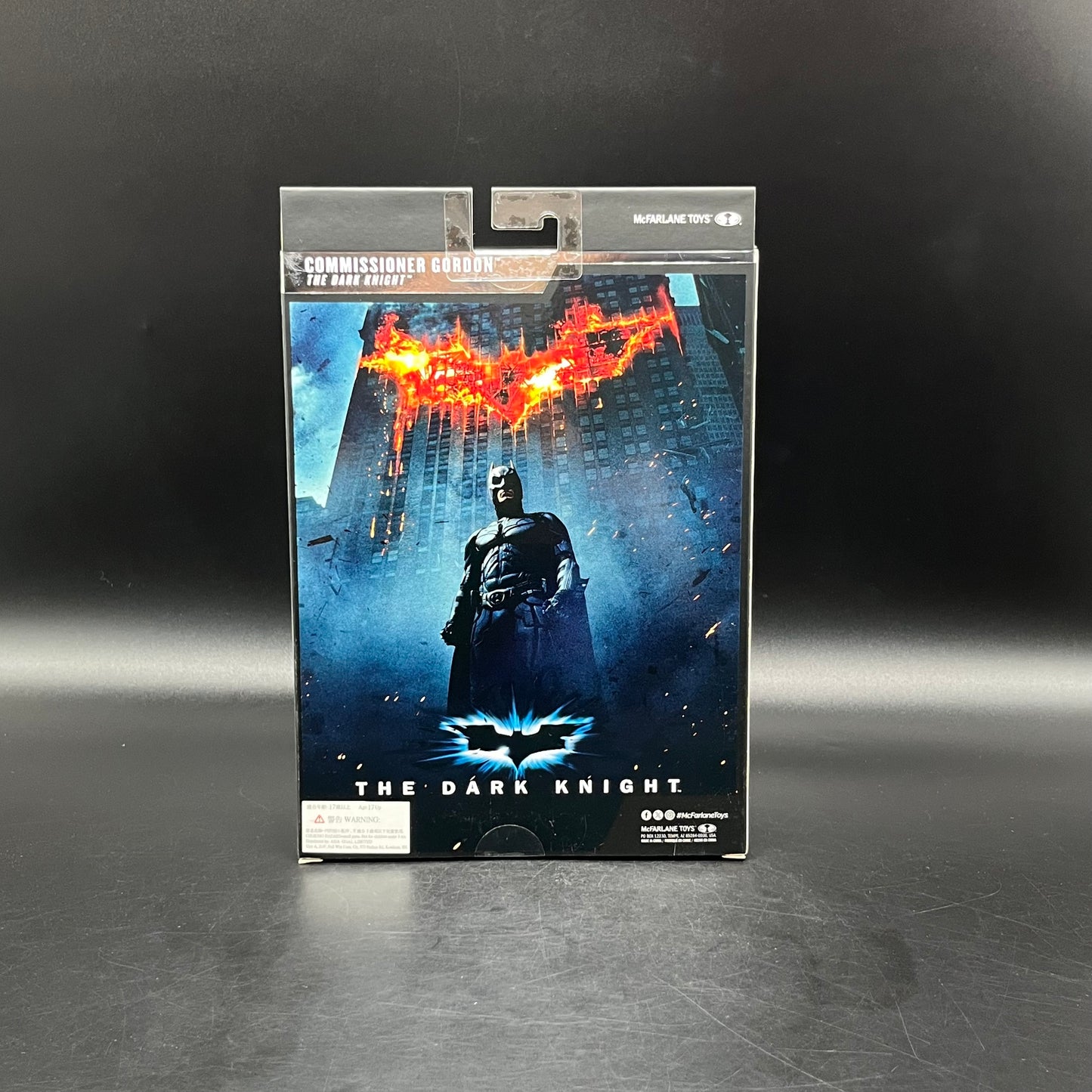 (IN STOCK) Mcfarlane DC Theatrical Deluxe 7in - Commissioner Gordon (The Dark Knight) Action Figure