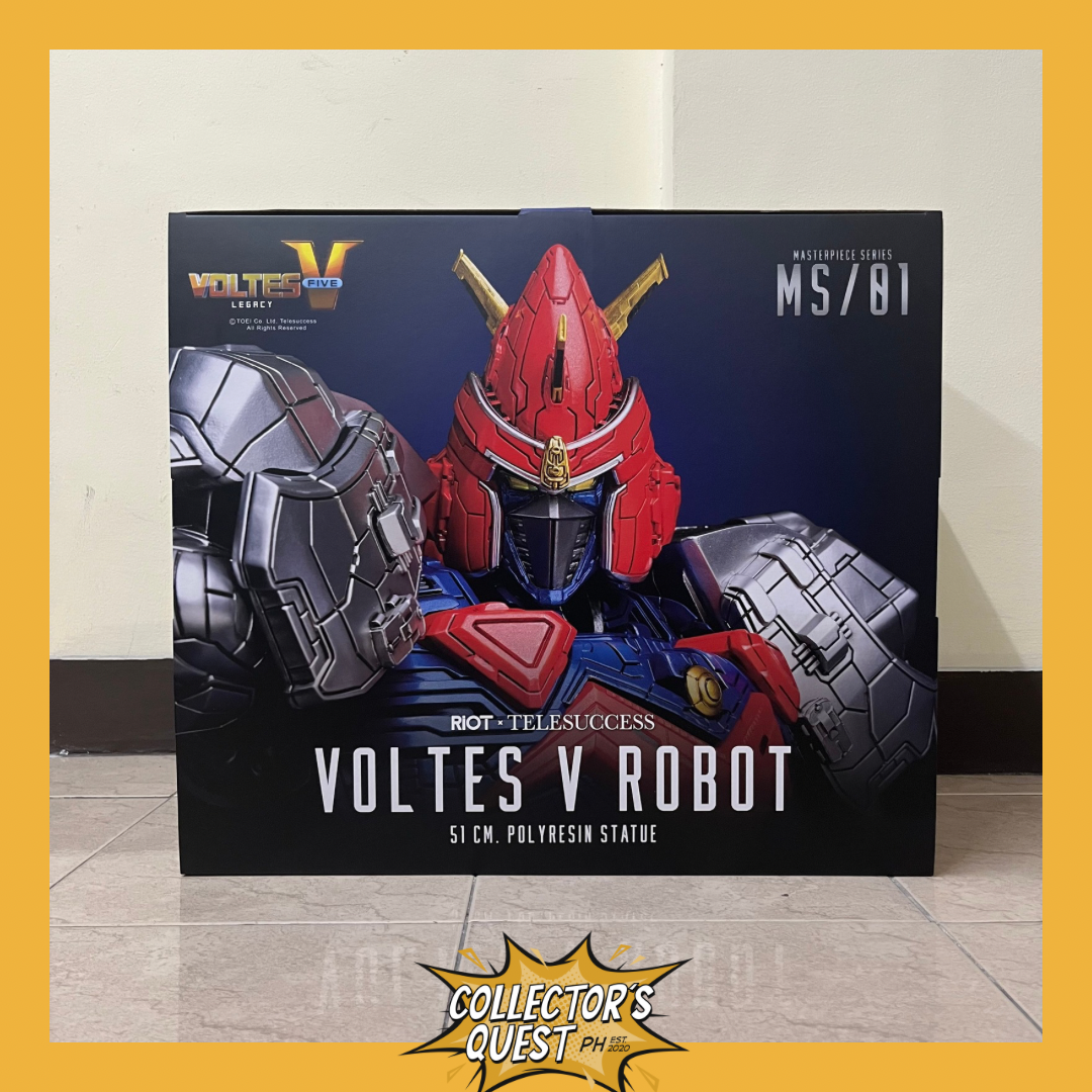(IN STOCK) RIOT X TELESUCCESS Voltes V Legacy Masterpiece Series 51CM Statue
