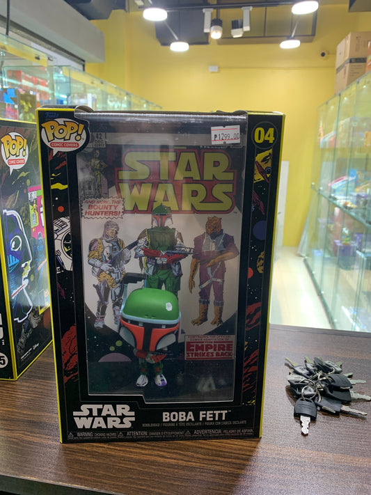 (IN STOCK) Funko Pop Comic Cover Star Wars Boba Fett Vinyl Figure