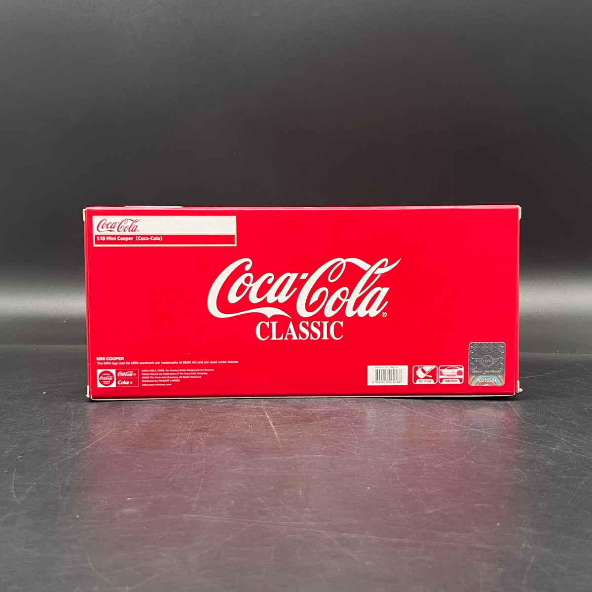 (IN STOCK) COKE079 Tiny Mini Cooper Coca Cola 1/18 Scale Diecast Vehicle