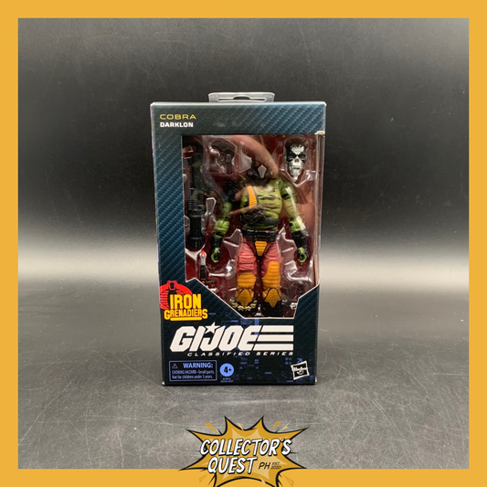 (IN STOCK) G.I. Joe Classified Series #155, Darklon Action Figure