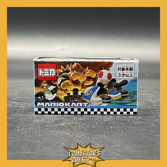 (IN STOCK) Super Nintendo World Universal Studios Japan Exclusive Tomica Mario Kart Toad Diecast Vehicle