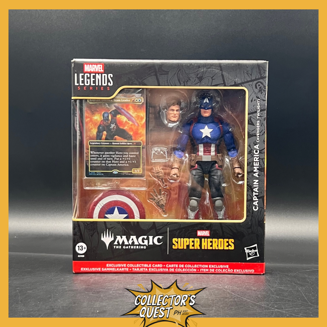 (IN STOCK) Marvel Legends Magic The Gathering: Captain America (Avengers: Twilight) Action Figure