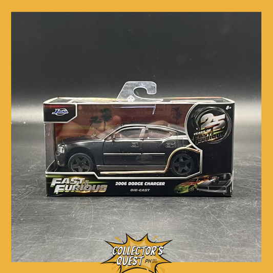 (IN STOCK) 36362 Jada Toys Fast & Furious 1:32 Scale  2006 Dodge Charger Heist Die Cast Vehicle