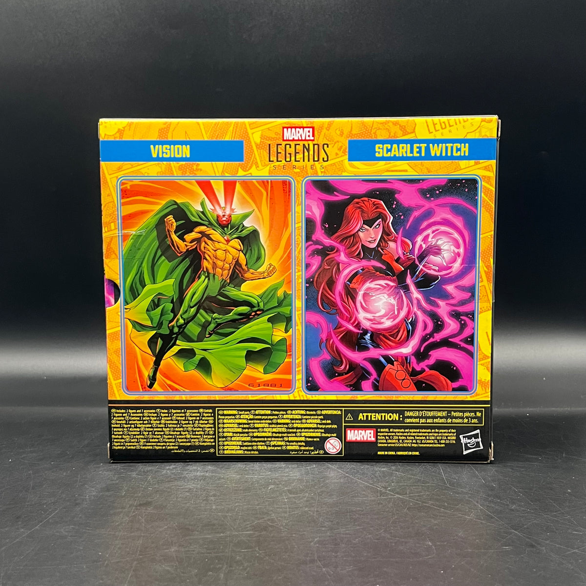 (IN STOCK) Marvel Legends Avengers Vision & Scarlet Witch 2-Pack Action Figure