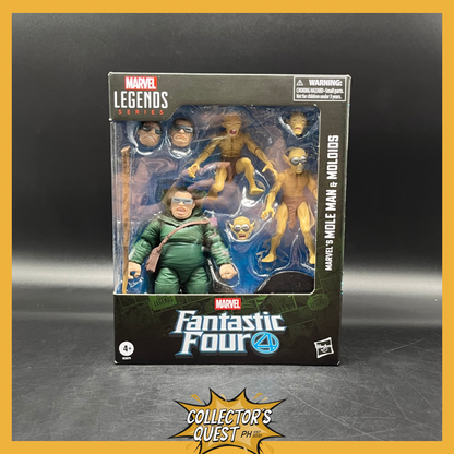 (IN STOCK) Marvel Legends Series Fantastic Four Marvel's Mole Man & Moloids Action Figure