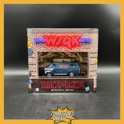 (IN STOCK) Transformers Stranger Things Freakwency and 8-Trax Action Figure