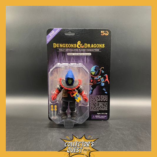 (IN STOCK) Dungeons and Dragons – 7″ Scale Figure – 50th Anniversary Zarak on Blister Card