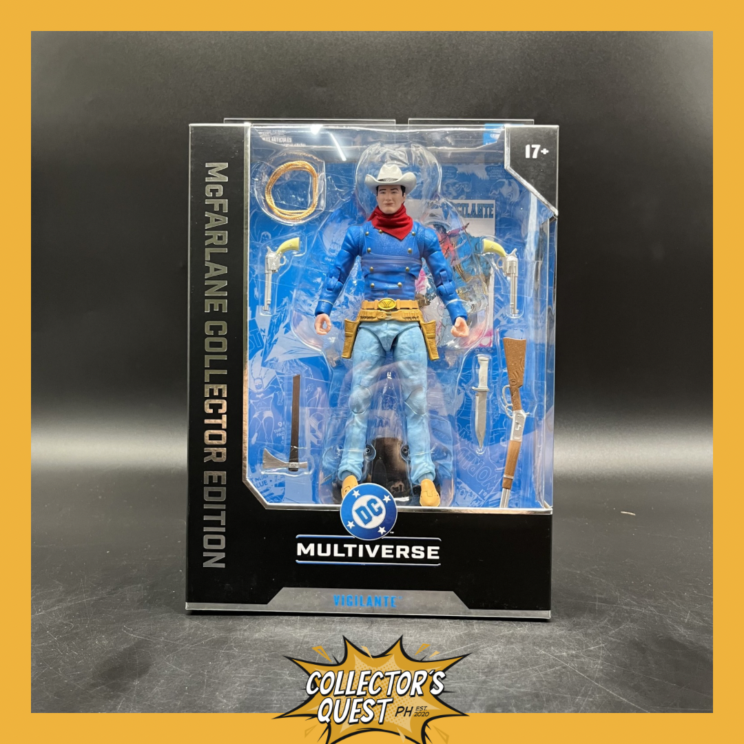(IN STOCK) DC Mcfarlane Collector Edition 7IN WV14 -  #56 Vigilante (ALL STAR SQUADRON) Action Figure