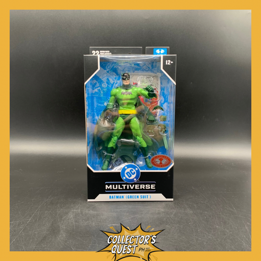(IN STOCK) Mcfarlane DC Multiverse 7in- Green Batman (Chase) Action Figure