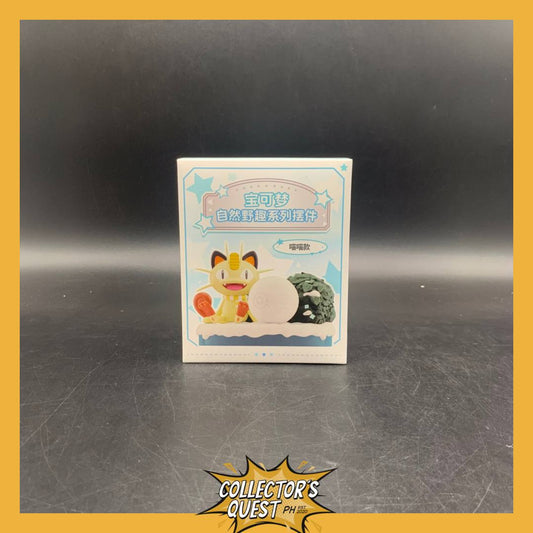 (IN STOCK) Pokemon Wild Nature Series Ornaments Meowth Figure