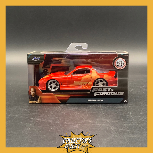 (IN STOCK) Jada Toys Fast & Furious 1:32 Scale Mazda Rx-7 Die Cast Vehicle