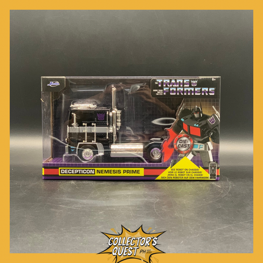(IN STOCK) Jada Toys 1:24 Scale Hollywood Rides Transformers G1 Nemesis Prime Diecast Vehicle