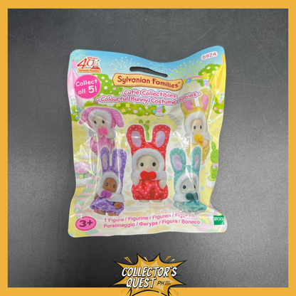 (IN STOCK) Sylvanian Families Cutie Collectibles Colourful Bunny Costume Babies Blind Pack Figure