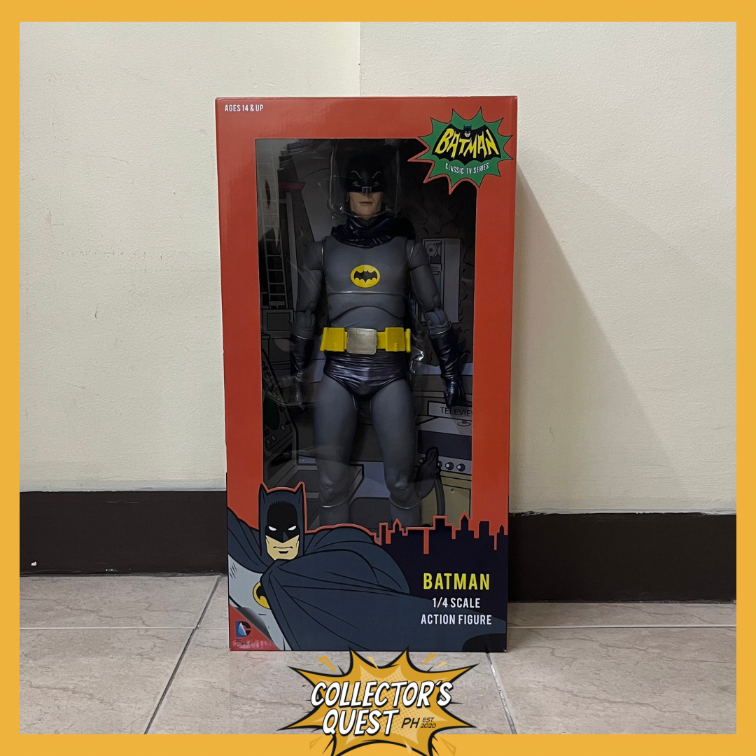 (IN STOCK) NECA Batman 1966 TV Series Adam West 1:4 Scale Action Figure