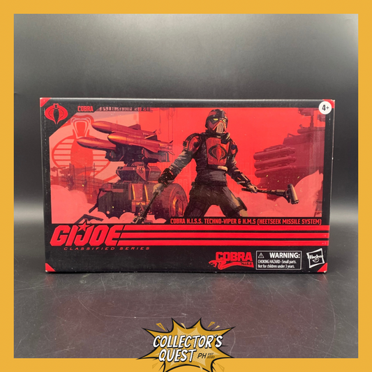 (IN STOCK) G.I. Joe Classified Series #111, Cobra H.I.S.S. Techno-Viper & H.M.S. (HEETSEEK MISSILE SYSTEM)