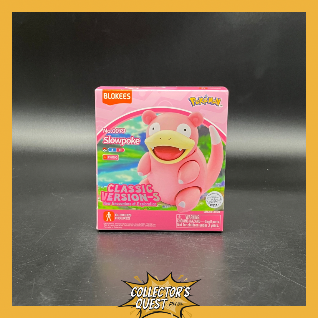 (IN STOCK) 74010 Blokees Pokemon Classic Version Slowpoke Model Kit ...