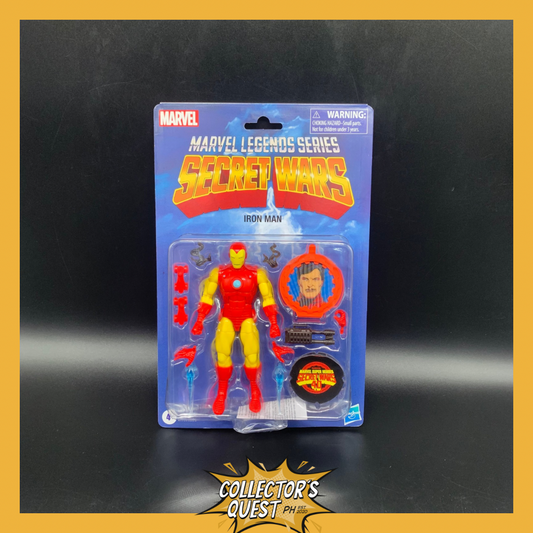 (IN STOCK) Marvel Legends Series Secret Wars Iron Man Action Figure