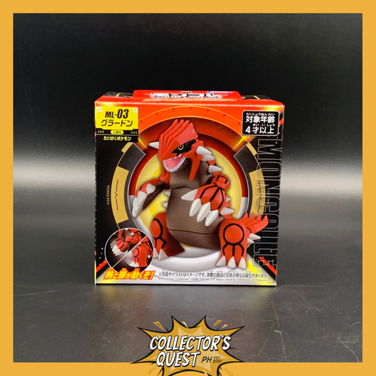 (IN STOCK) Takara Tomy Pokemon Moncolle ML-03 Groudon Figure