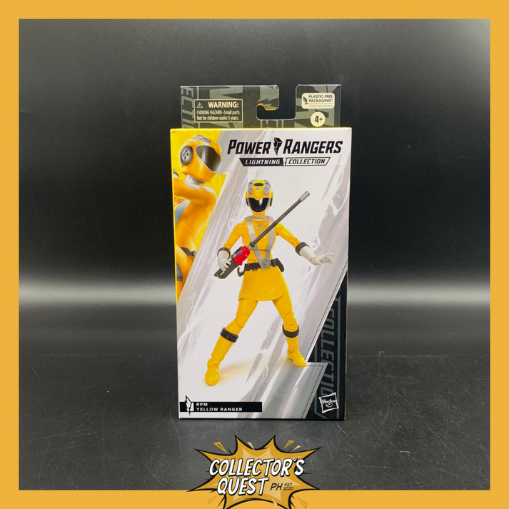 (IN STOCK) Power Rangers Lightning Collection Yellow Ranger Action Fig ...