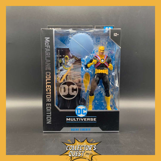 (IN STOCK) DC Multiverse Mcfarlane Collector's Edition Agent Liberty Action Figure