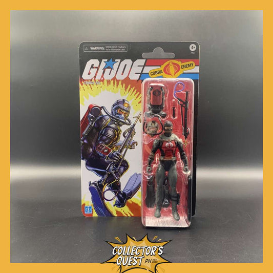 (IN STOCK) G.I. Joe Classified Series Retro Carded Cobra Eel Action Figure