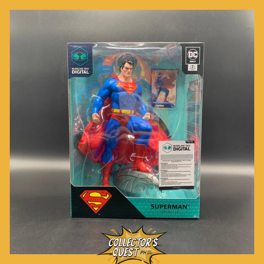 (IN STOCK) DC Direct 12 Inch Posed Statue Superman By Jim Lee (Mcfarlane Digital)