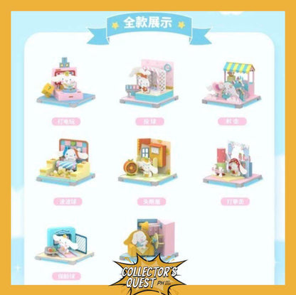 (IN STOCK) Moetch Sanrio Cinnamoroll Decompression Club Paper Craft Blind Box