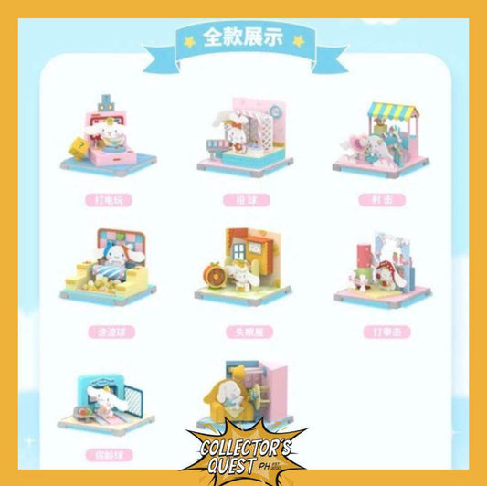(IN STOCK) Moetch Sanrio Cinnamoroll Decompression Club Paper Craft Blind Box
