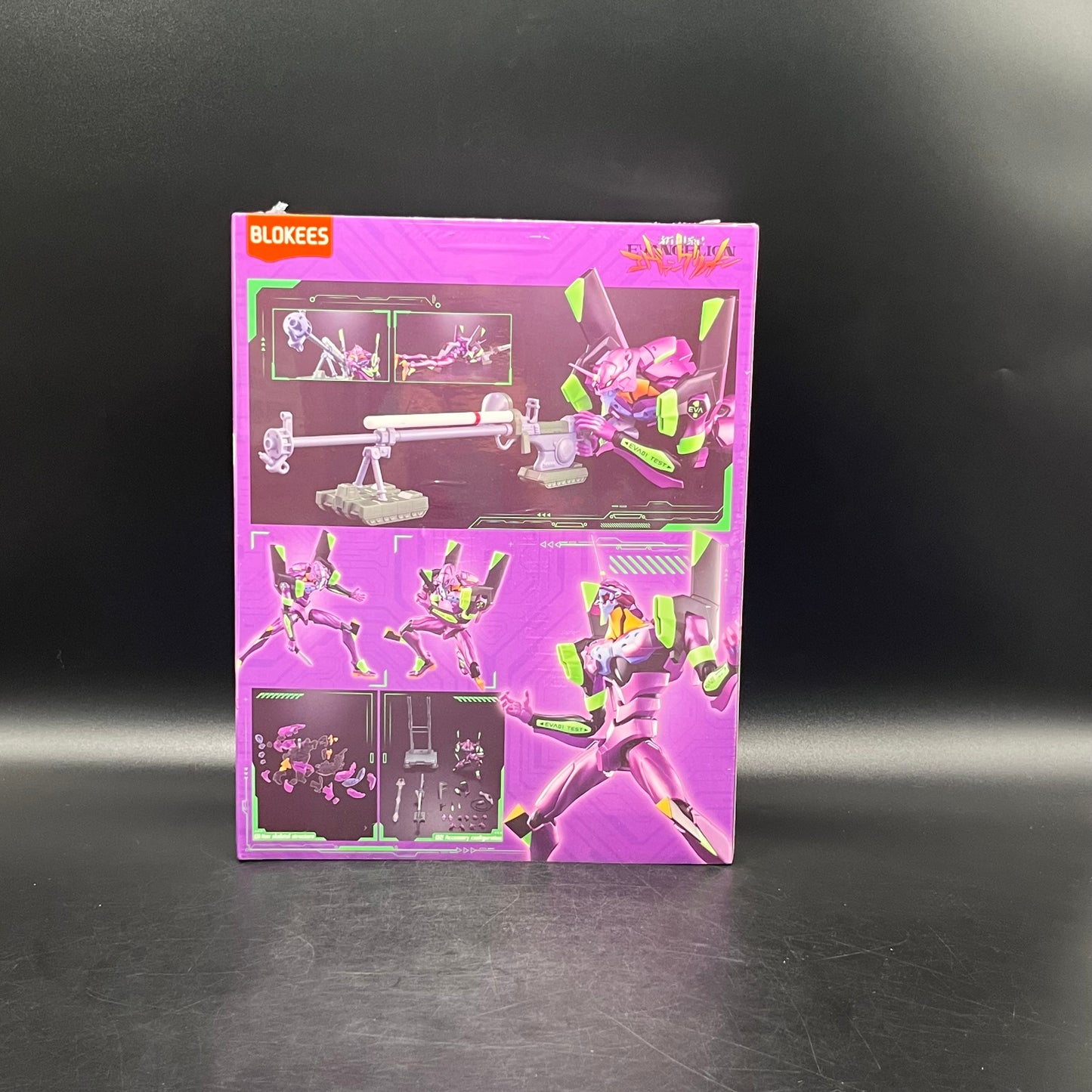 (IN STOCK) 73514 Blokees Action Edition Evangeliojn Test Type-01 Action Figure Model Kit