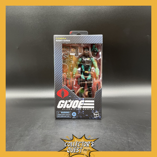 (IN STOCK) G.I. Joe Classified Series #187, Night-Viper Action Figure