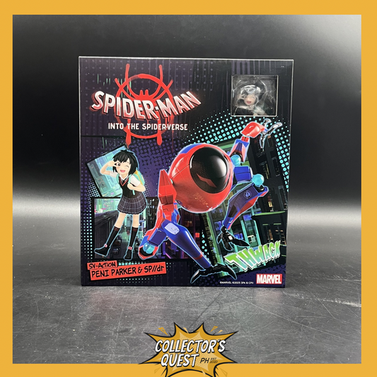 (IN STOCK) Spider-Man: Into the Spider-Verse SV-ACTION Peni Parker & SP//DR Action Figure