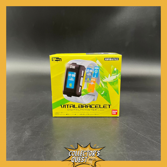 (IN STOCK) Bandai Vital Bracelet Digitalmonster Version White