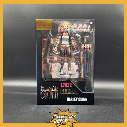 (IN STOCK) Mcfarlane Toys (LEVEL 2) Harley Quinn Action Figure with Accessories