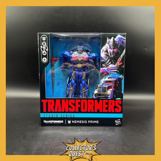 (IN STOCK) Transformers Studio Series The Last Knight Nemesis Prime Action Figure