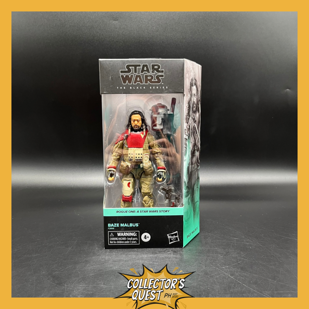 (IN STOCK) Star Wars The Black Series Baze Malbus 6inch Action Figure