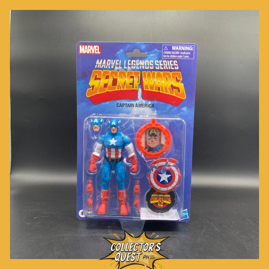 (IN STOCK) Marvel Legends Secret Wars Captain America Action Figure