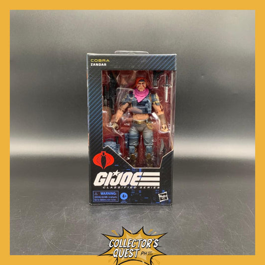 (IN STOCK) G.I. Joe Classified Series Zandar Action Figure