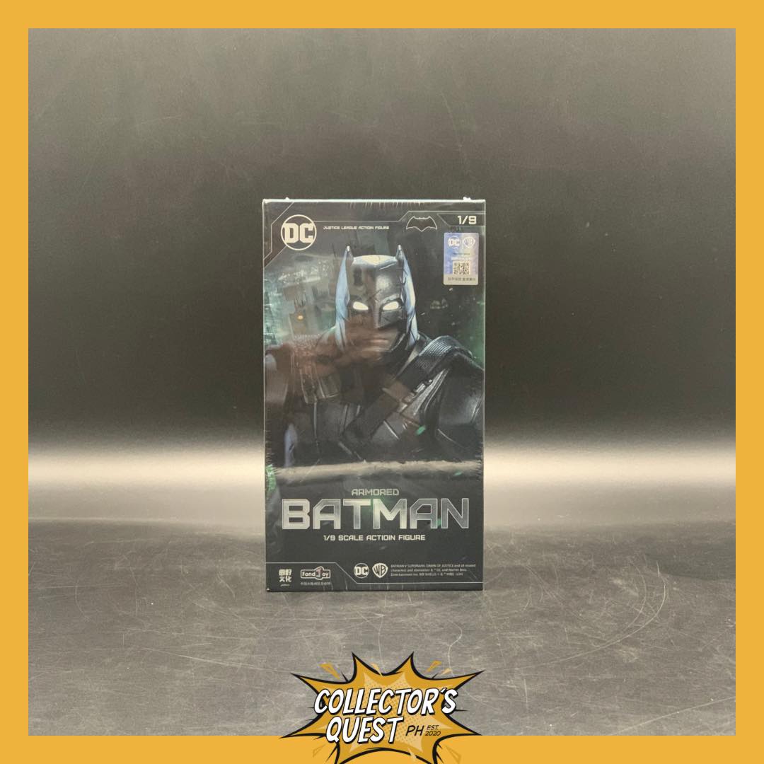 (IN STOCK) Fondjoy 1/9 Scale Batman V Superman: Dawn of Justice Armored Batman Action Figure