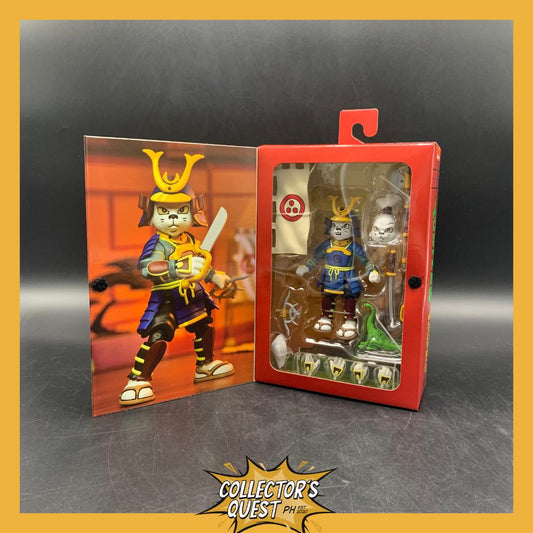 (IN STOCK) NECA TMNT Teenage Mutant Ninja Turtles (Cartoon) Ultimate Samurai Adventure Usagi Yojimbo Action Figure