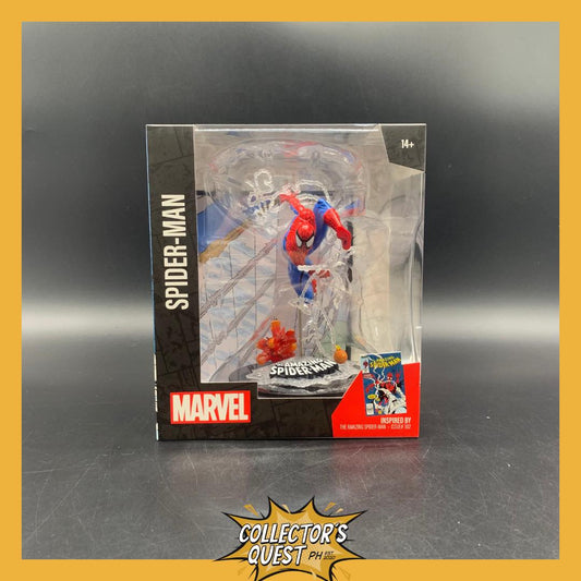 (IN STOCK) Mcfarlane Toys Marvel Collection 1/10 Scale Spiderman (The Amazing Spiderman #302) Posed Statue