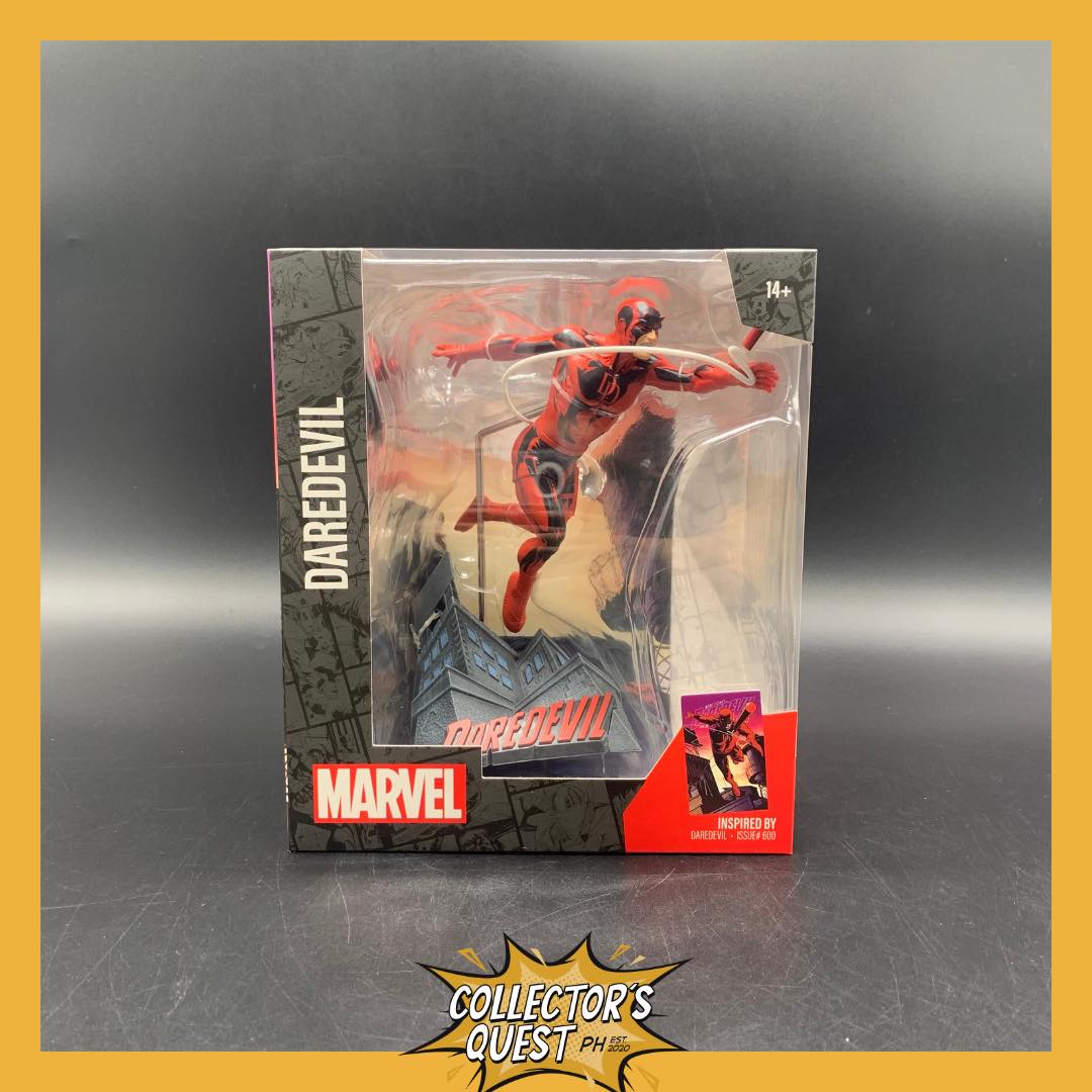 MARVEL - FIGURINE DE DAREDEVIL AVEC SCÈNE (BASÉ SUR DAREDEVIL #600 MARVEL - FIGURINE DE DAREDEVIL AVEC SCÈNE (BASÉ SUR DAREDEVIL #600