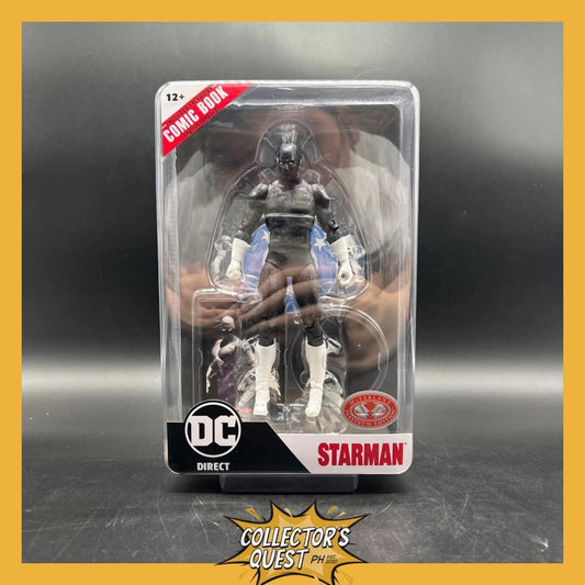 (IN STOCK) Mcfarlane DC Direct 7in Figure with Comic WV8- Starman (Kingdom Come)(Platinum) Action Figure