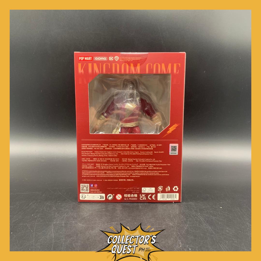 (IN STOCK) Popmart Gong DC Kingdom Come Shazam Action Figure